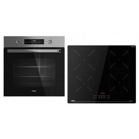TEKA HSB 6466 SS & IBC 64110 SSM BK Σετ Εντοιχιζόμενος Φούρνος & Εστία και λειτουργία AirFry